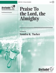 Praise to the Lord, the Almighty Handbell sheet music cover Thumbnail